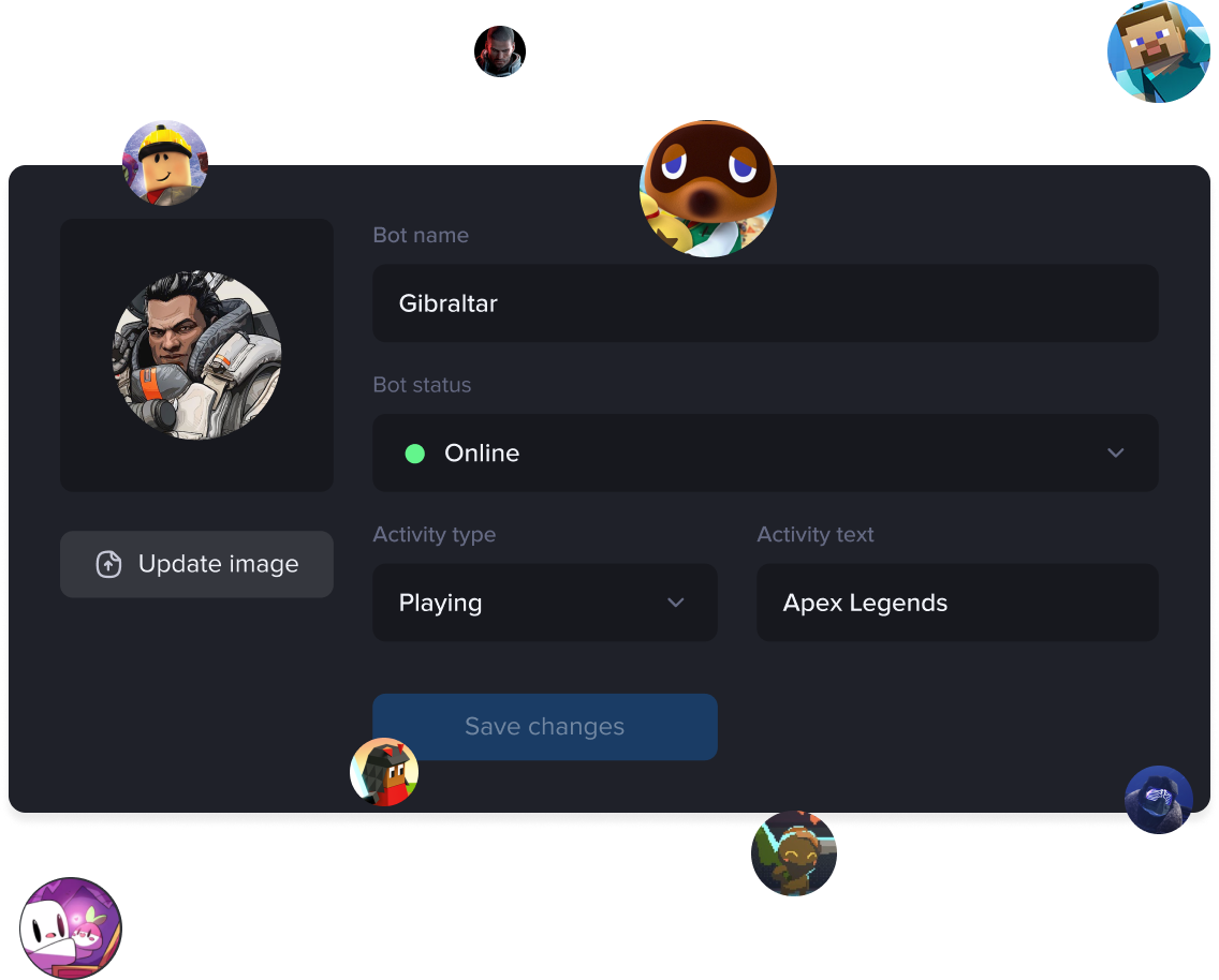 Servidor de discord totalmente configurado e com bots em Brasil